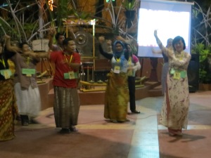 My Peace Education class performs a Vietnamese dance